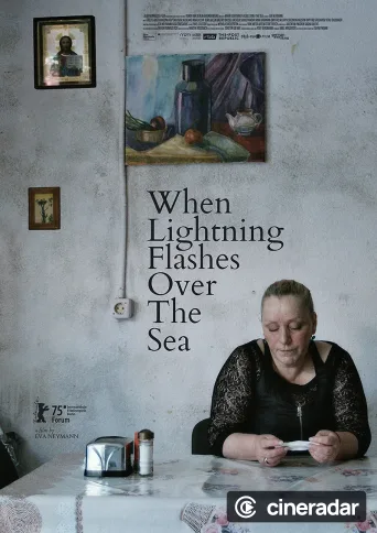 When Lightning Flashes Over the Sea