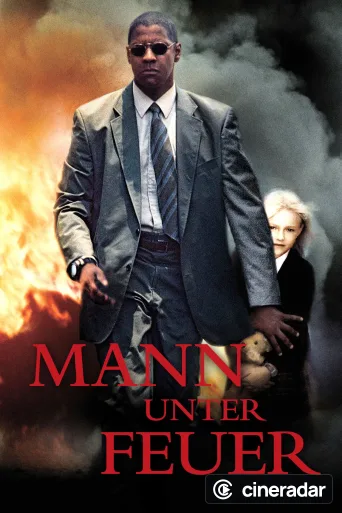 Mann unter Feuer